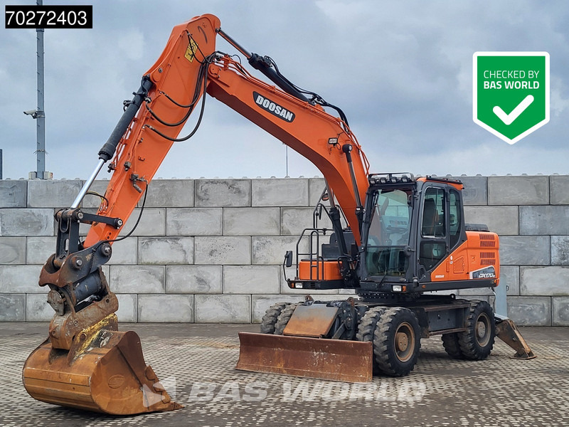 Doosan DX170W -5 - Колёсный экскаватор: фото 1 Doosan DX170W -5 - Колёсный экскаватор: фото 1