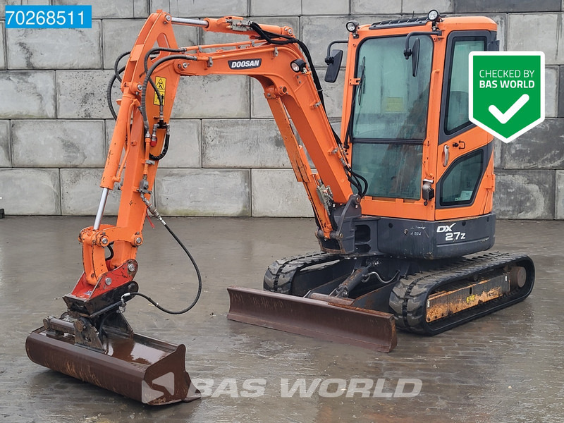 Doosan DX27 Z - Мини-экскаватор: фото 1 Doosan DX27 Z - Мини-экскаватор: фото 1