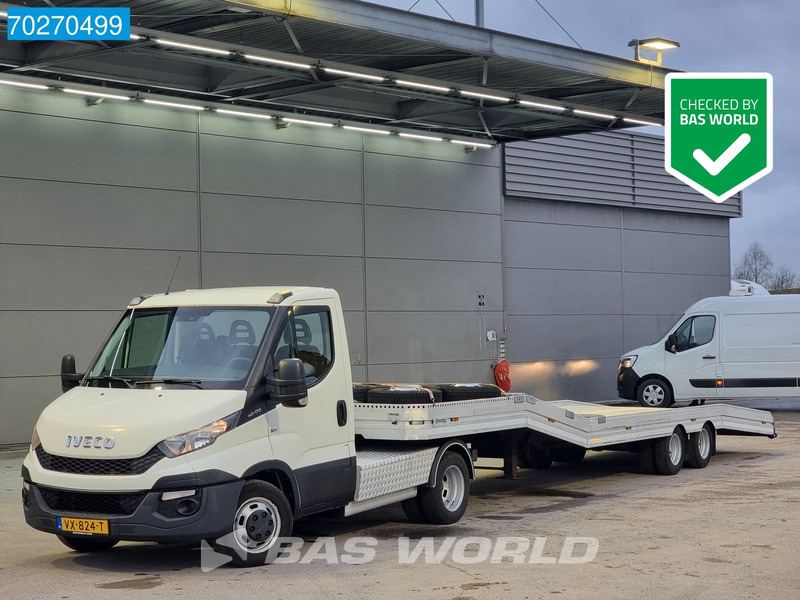 Iveco 40C17 4X2 Cartransporter Autotransporter BE Trekker Combi Combinatie Sattelzugmaschine Veldhuizen - Фургон: фото 1 Iveco 40C17 4X2 Cartransporter Autotransporter BE Trekker Combi Combinatie Sattelzugmaschine Veldhuizen - Фургон: фото 1