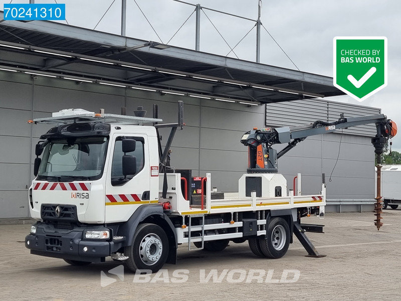 Грузовик, Буровая машина Renault Midlum 250 4X2 Risa G2T Drilling installation Steelsuspension Euro 6: фото 1 Грузовик, Буровая машина Renault Midlum 250 4X2 Risa G2T Drilling installation Steelsuspension Euro 6: фото 1