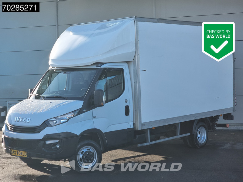 Iveco Daily 35C14 COMING SOON! Laadklep Dubbellucht Bakwagen Airco Cruise Euro6 Meubelbak Koffer 20m3 A/C Cruise control - Фургон с закрытым кузовом: фото 1 Iveco Daily 35C14 COMING SOON! Laadklep Dubbellucht Bakwagen Airco Cruise Euro6 Meubelbak Koffer 20m3 A/C Cruise control - Фургон с закрытым кузовом: фото 1