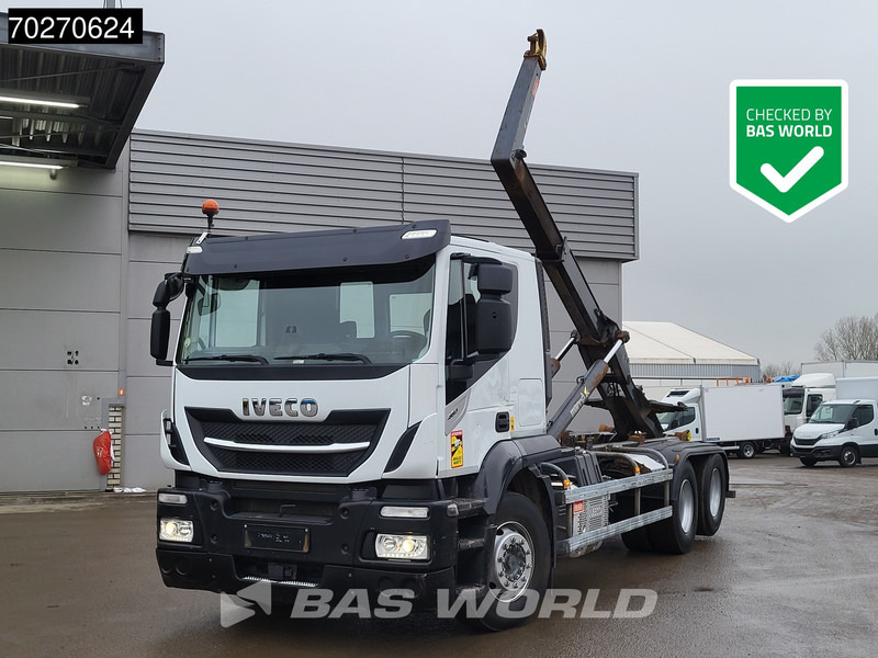 Iveco Stralis 460 6X2 20tons Marrel hooklift Lift Axle ACC Euro 6 - Крюковой мультилифт: фото 1 Iveco Stralis 460 6X2 20tons Marrel hooklift Lift Axle ACC Euro 6 - Крюковой мультилифт: фото 1