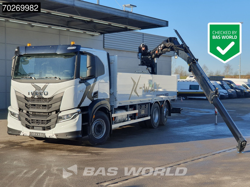 Iveco X-Way 480 6X2 NEW! HIAB 177K PRO Retarder ACC Euro 6 - Грузовик бортовой/ Платформа, Автоманипулятор: фото 1 Iveco X-Way 480 6X2 NEW! HIAB 177K PRO Retarder ACC Euro 6 - Грузовик бортовой/ Платформа, Автоманипулятор: фото 1