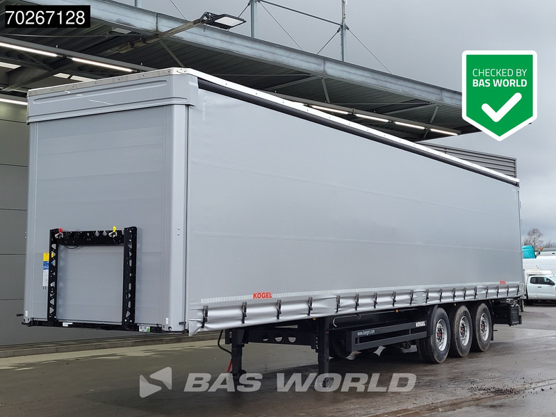Kögel S24-1 3 axles HARDWOOD OMEGA NEW SAF Liftachse Edscha - Тентованный полуприцеп: фото 1 Kögel S24-1 3 axles HARDWOOD OMEGA NEW SAF Liftachse Edscha - Тентованный полуприцеп: фото 1