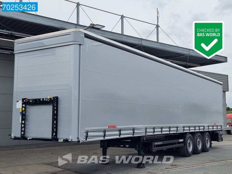 Kögel S24-1 3 axles NEW HUBDACH Liftachse Lifting+ Sliding Roof - Тентованный полуприцеп: фото 1 Kögel S24-1 3 axles NEW HUBDACH Liftachse Lifting+ Sliding Roof - Тентованный полуприцеп: фото 1