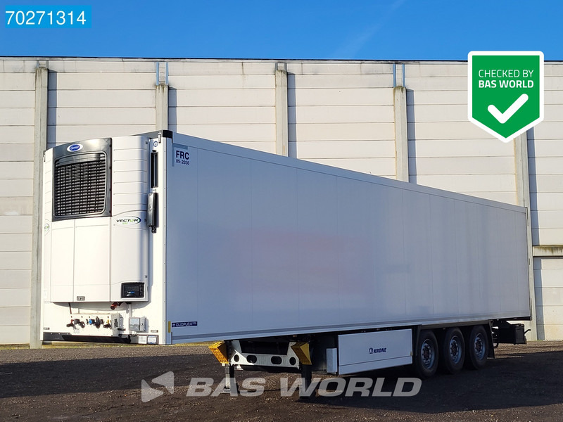 Krone Carrier Vector 1550 3 axles NEW Liftachse Palettenkasten - Полуприцеп-рефрижератор: фото 1
