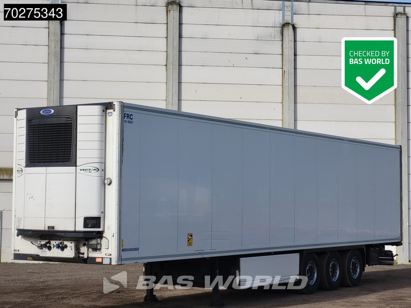 Krone Carrier Vector 1950 MT 3 axles NL-Trailer Doppelstock Doppelverdampfer Liftachse Blumenbreit Palettenkasten - Полуприцеп-рефрижератор: фото 1 Krone Carrier Vector 1950 MT 3 axles NL-Trailer Doppelstock Doppelverdampfer Liftachse Blumenbreit Palettenkasten - Полуприцеп-рефрижератор: фото 1