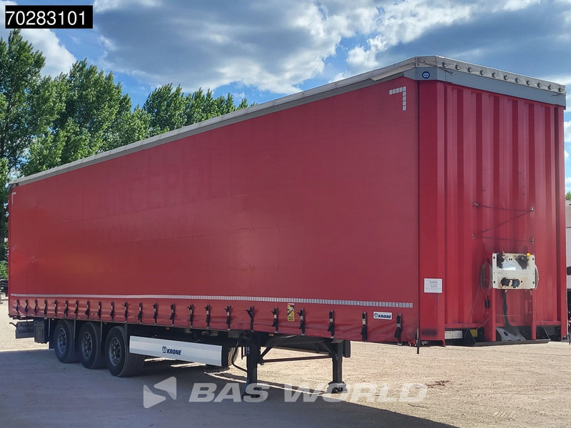 Krone SD 3 axles Liftachse Mega Hubdach - Тентованный полуприцеп: фото 3 Krone SD 3 axles Liftachse Mega Hubdach - Тентованный полуприцеп: фото 3