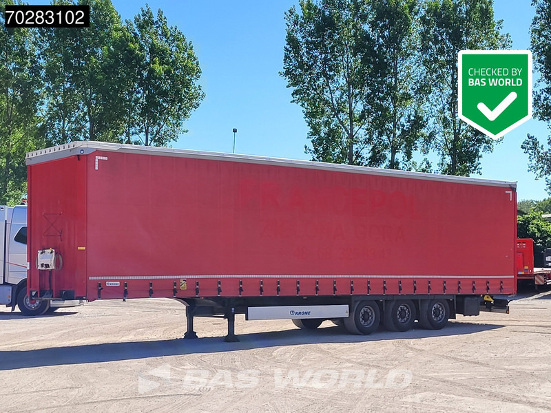 Krone SD 3 axles Liftachse Mega Hubdach - Тентованный полуприцеп: фото 1 Krone SD 3 axles Liftachse Mega Hubdach - Тентованный полуприцеп: фото 1