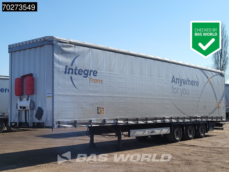 Krone SD 3 axles Mega Hubdach Edscha Alcoa's - Тентованный полуприцеп: фото 1 Krone SD 3 axles Mega Hubdach Edscha Alcoa's - Тентованный полуприцеп: фото 1