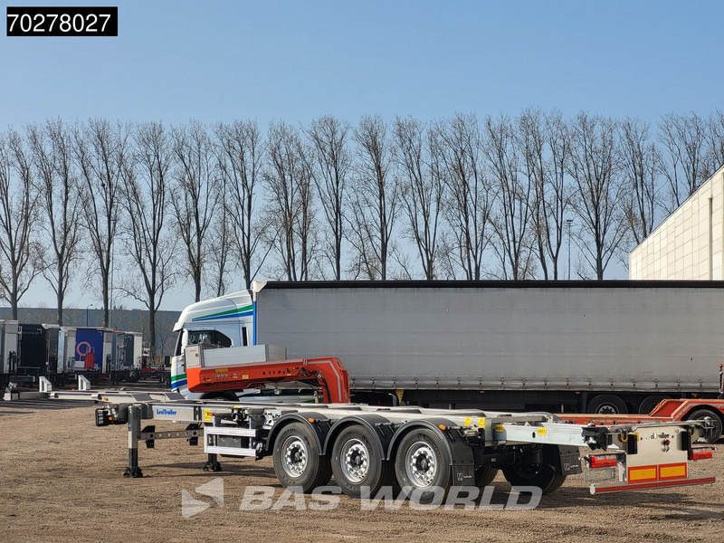 Lecitrailer SR3EC 3 axles UNUSED Liftachse Multi'45 - Полуприцеп-контейнеровоз/ Сменный кузов: фото 2 Lecitrailer SR3EC 3 axles UNUSED Liftachse Multi'45 - Полуприцеп-контейнеровоз/ Сменный кузов: фото 2