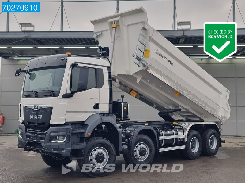 MAN TGS 41.480 8X8 8x8 20m3 tipper tarpaulin Manual Big-axle Euro 6 - Самосвал: фото 1 MAN TGS 41.480 8X8 8x8 20m3 tipper tarpaulin Manual Big-axle Euro 6 - Самосвал: фото 1
