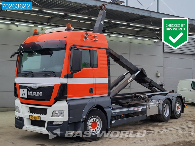 MAN TGX 26.440 6X2 NL-Truck 25tons VDL Standklima Liftachse Euro 6 - Крюковой мультилифт: фото 1 MAN TGX 26.440 6X2 NL-Truck 25tons VDL Standklima Liftachse Euro 6 - Крюковой мультилифт: фото 1