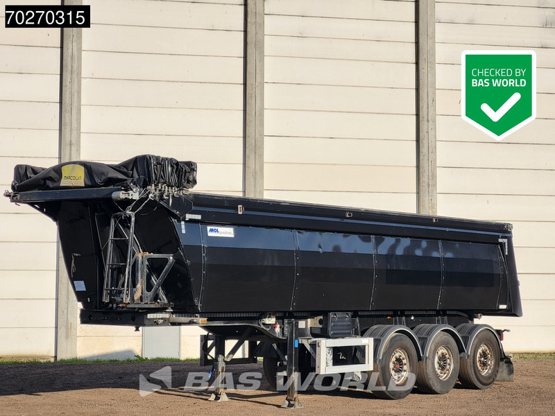 MOL MO4DAST3 Thermo-Alu TÜV 10/25 E-Verdeck SAF Liftachse - Самосвальный полуприцеп: фото 1 MOL MO4DAST3 Thermo-Alu TÜV 10/25 E-Verdeck SAF Liftachse - Самосвальный полуприцеп: фото 1