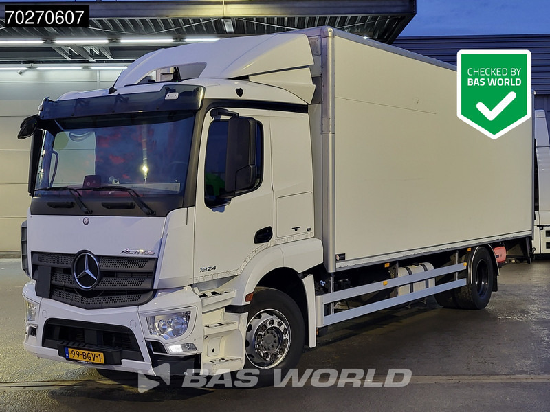 Mercedes-Benz Actros 1924 4X2 19t NL-Truck 2000kg Ladebordwand ClassicSpace Euro 6 - Грузовик с закрытым кузовом: фото 1