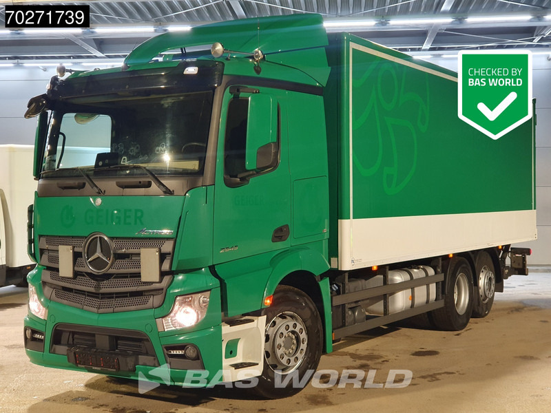 Mercedes-Benz Actros 2545 6X2 Retarder Lift Axle Euro 6 - Грузовик с закрытым кузовом: фото 1 Mercedes-Benz Actros 2545 6X2 Retarder Lift Axle Euro 6 - Грузовик с закрытым кузовом: фото 1
