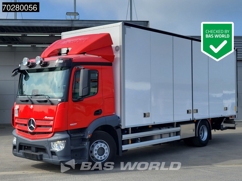 Mercedes-Benz Antos 1827 4X2 19tonner 2000kg Ladebordwand Automatic Euro 6 - Грузовик с закрытым кузовом: фото 1 Mercedes-Benz Antos 1827 4X2 19tonner 2000kg Ladebordwand Automatic Euro 6 - Грузовик с закрытым кузовом: фото 1