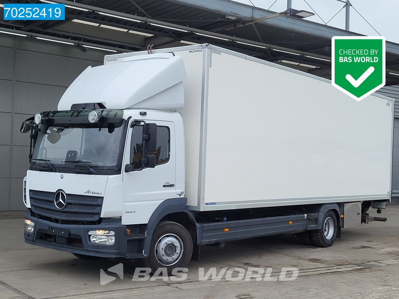Грузовик с закрытым кузовом Mercedes-Benz Atego 1524 4X2 15tonner Automatic Ladebordwand Euro 6: фото 1 Грузовик с закрытым кузовом Mercedes-Benz Atego 1524 4X2 15tonner Automatic Ladebordwand Euro 6: фото 1