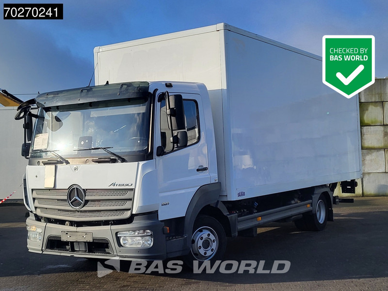 Mercedes-Benz Atego 821 4X2 8tonner German Truck Ladebordwand Automatic Euro 6 - Грузовик с закрытым кузовом: фото 1 Mercedes-Benz Atego 821 4X2 8tonner German Truck Ladebordwand Automatic Euro 6 - Грузовик с закрытым кузовом: фото 1