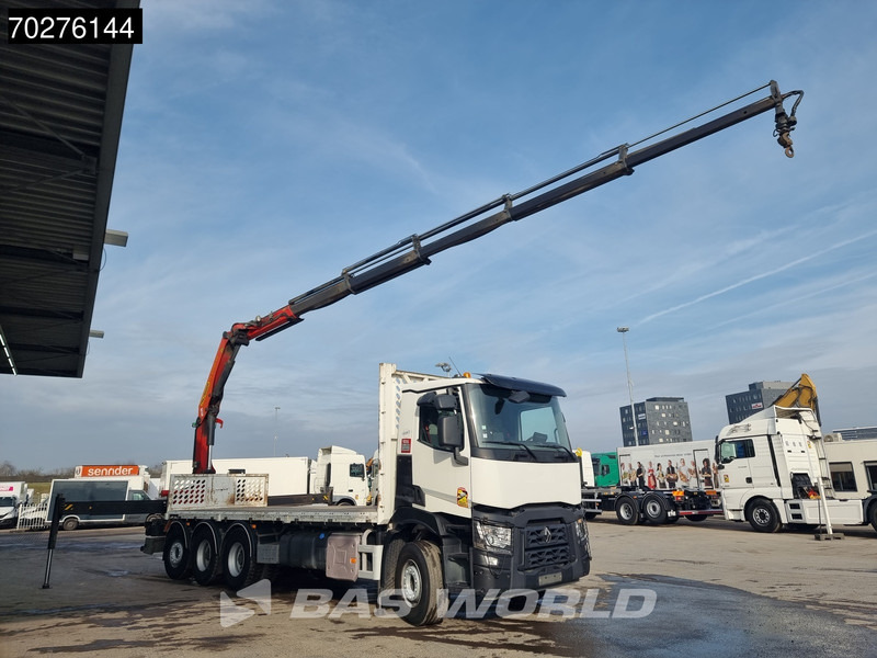 Renault C 380 8X4 Palfinger PK 23001 EH Remote Lift+Lenkachse Euro 6 - Грузовик бортовой/ Платформа, Автоманипулятор: фото 3 Renault C 380 8X4 Palfinger PK 23001 EH Remote Lift+Lenkachse Euro 6 - Грузовик бортовой/ Платформа, Автоманипулятор: фото 3