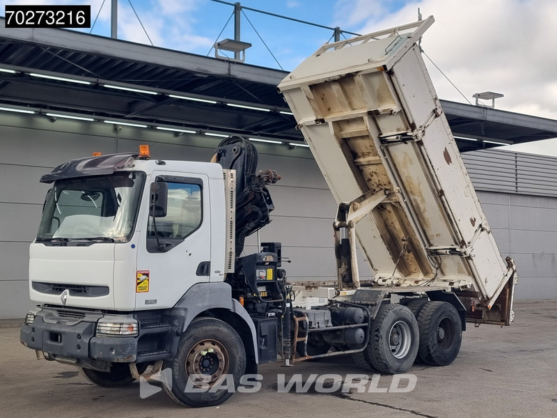 Renault Kerax 360 6X4 Hiab 144 B-2 Hiduo Kran Manual Big-Axle Steelsuspension Euro 3 - Самосвал, Автоманипулятор: фото 5 Renault Kerax 360 6X4 Hiab 144 B-2 Hiduo Kran Manual Big-Axle Steelsuspension Euro 3 - Самосвал, Автоманипулятор: фото 5