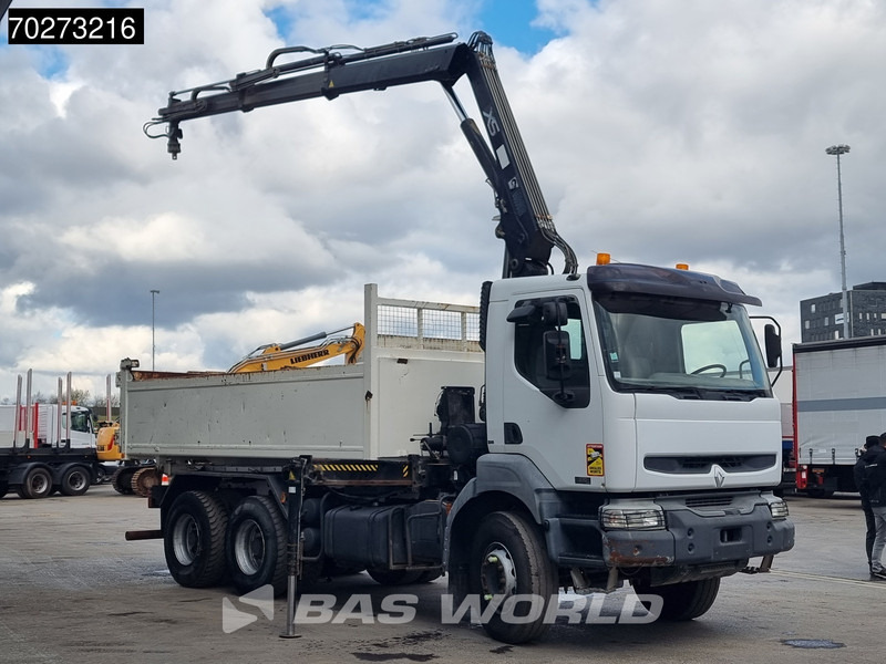 Renault Kerax 360 6X4 Hiab 144 B-2 Hiduo Kran Manual Big-Axle Steelsuspension Euro 3 - Самосвал, Автоманипулятор: фото 3 Renault Kerax 360 6X4 Hiab 144 B-2 Hiduo Kran Manual Big-Axle Steelsuspension Euro 3 - Самосвал, Автоманипулятор: фото 3
