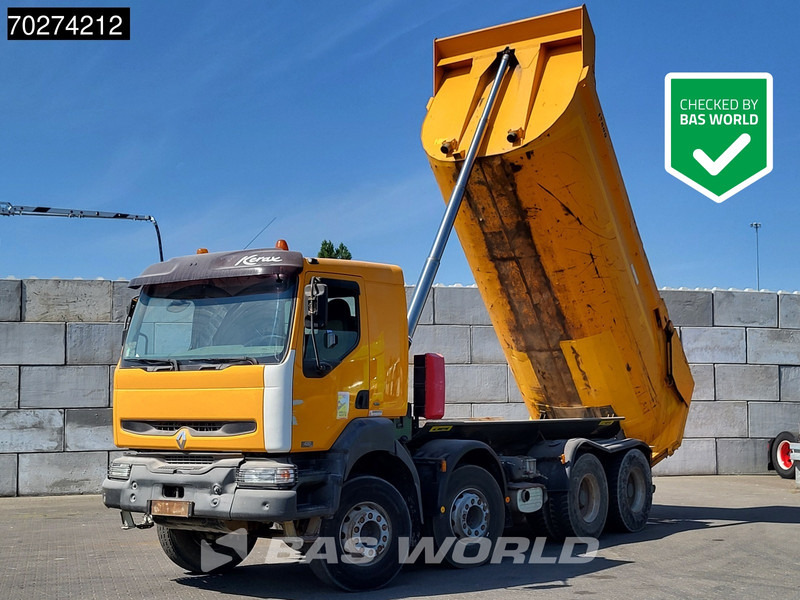Renault Kerax 420 8X4 13m3 Marrel tipper Retarder Full Steel Manual Big-Axle Euro 3 - Самосвал: фото 1 Renault Kerax 420 8X4 13m3 Marrel tipper Retarder Full Steel Manual Big-Axle Euro 3 - Самосвал: фото 1