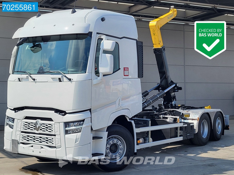 Renault T 480 6X2 NEW/Unused Palfinger PTH20 SLD5 Lift-Lenkasche ACC Navi LED Euro 6 - Крюковой мультилифт: фото 1 Renault T 480 6X2 NEW/Unused Palfinger PTH20 SLD5 Lift-Lenkasche ACC Navi LED Euro 6 - Крюковой мультилифт: фото 1