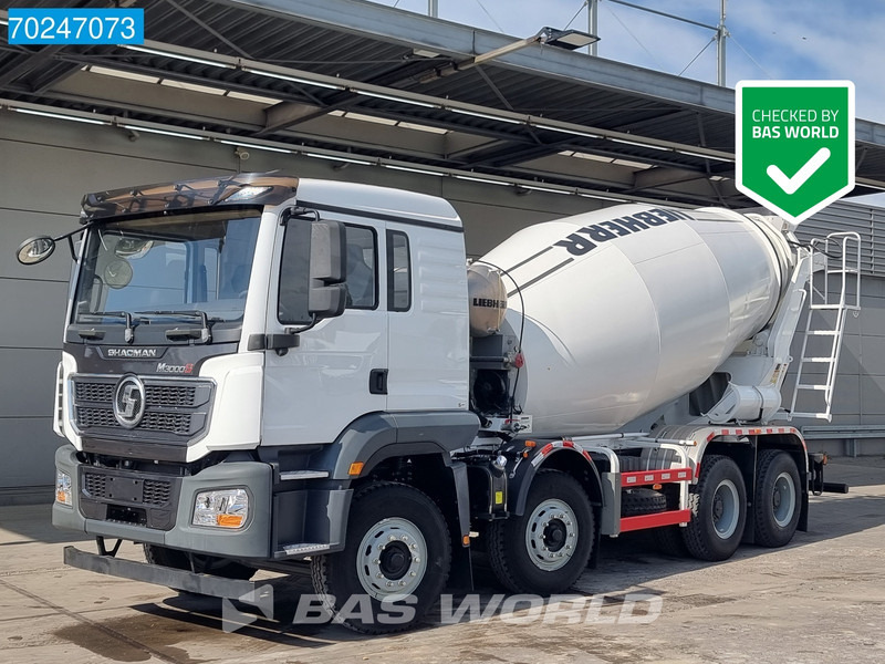 Новый Автобетоносмеситель SHACMAN M3000 S 8X4 8m3 Liebherr mixer Manual Big-Axle Steelsuspension: фото 1 Новый Автобетоносмеситель SHACMAN M3000 S 8X4 8m3 Liebherr mixer Manual Big-Axle Steelsuspension: фото 1