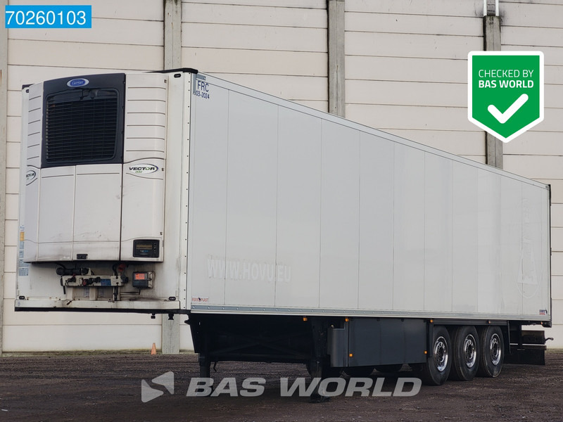 Schmitz Cargobull Carrier Vector 1550 Doppelstock Liftachse Blumenbreit 04/25 Palettenkasten - Полуприцеп-рефрижератор: фото 1 Schmitz Cargobull Carrier Vector 1550 Doppelstock Liftachse Blumenbreit 04/25 Palettenkasten - Полуприцеп-рефрижератор: фото 1