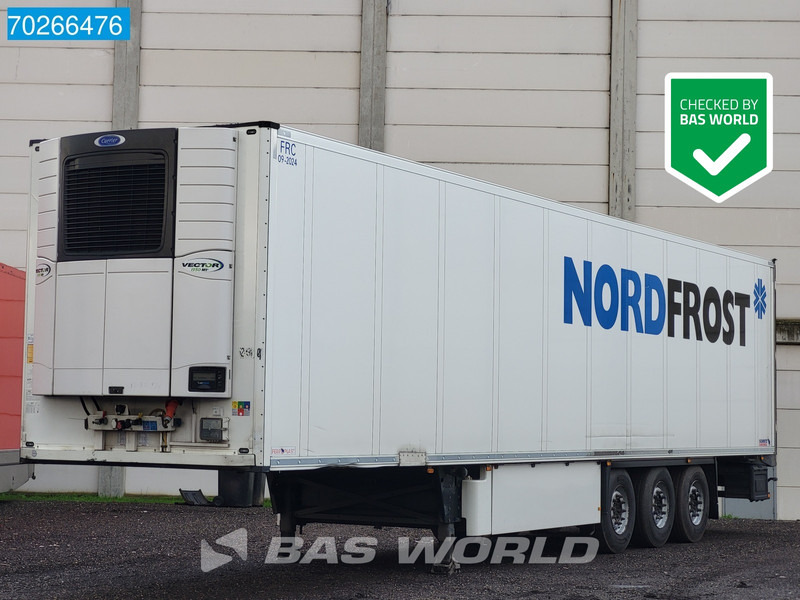 Schmitz Cargobull Carrier Vector 1950 Mt° 3 axles Doppelverdampfer Liftachse Palettenkasten - Полуприцеп-рефрижератор: фото 1 Schmitz Cargobull Carrier Vector 1950 Mt° 3 axles Doppelverdampfer Liftachse Palettenkasten - Полуприцеп-рефрижератор: фото 1