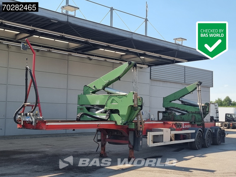 Turbos-Hoet Sideloader 3 axles Container Sideloader Seitenlader Lift + Lenkachse - Полуприцеп-контейнеровоз/ Сменный кузов: фото 1 Turbos-Hoet Sideloader 3 axles Container Sideloader Seitenlader Lift + Lenkachse - Полуприцеп-контейнеровоз/ Сменный кузов: фото 1