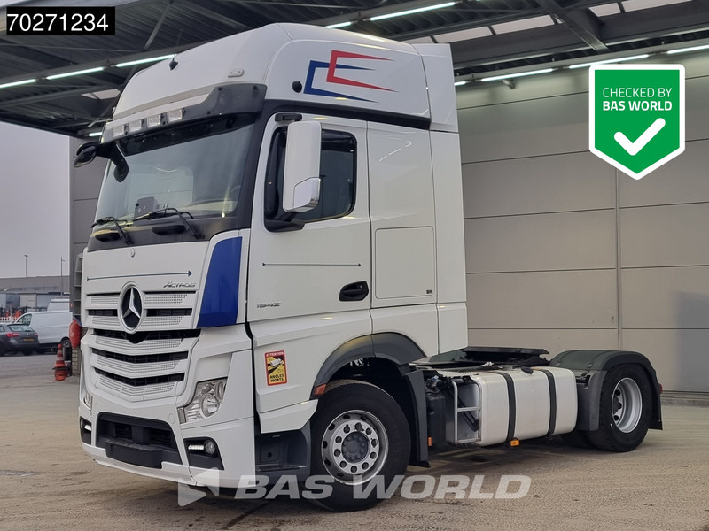 Mercedes-Benz Actros 1842 4X2 GigaSpace 2x Tanks Standklima - Тягач: фото 1 Mercedes-Benz Actros 1842 4X2 GigaSpace 2x Tanks Standklima - Тягач: фото 1
