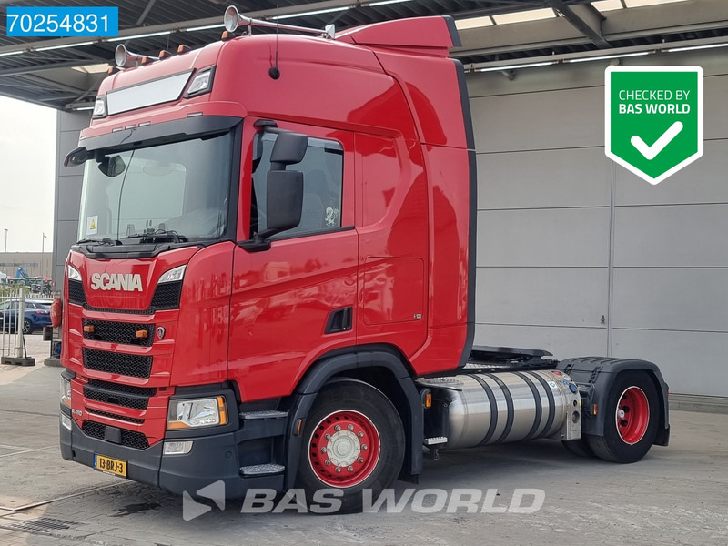 Scania R410 4X2 NL-Truck Retarder CR20H 2x Tanks Standklima - Тягач: фото 1 Scania R410 4X2 NL-Truck Retarder CR20H 2x Tanks Standklima - Тягач: фото 1