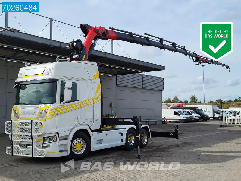 Scania R540 6X2 NEW CRANE Palfinger 370 TEC + JIB + WINCH Euro 6 - Тягач: фото 1 Scania R540 6X2 NEW CRANE Palfinger 370 TEC + JIB + WINCH Euro 6 - Тягач: фото 1