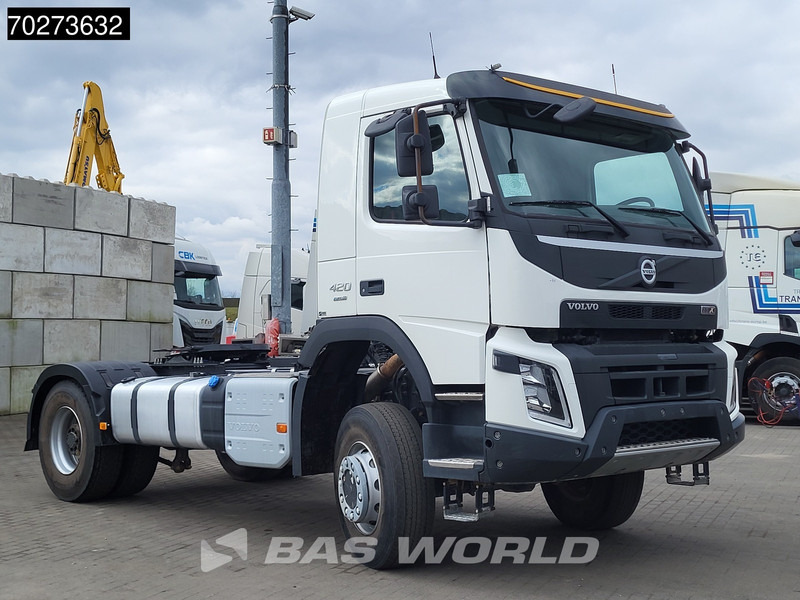 Тягач Volvo FMX 420 4X4 4x4 Allrad Big-Axle Drumbrakes Hydraulik: фото 13
