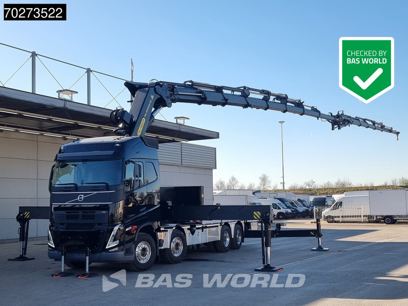 Volvo FH 500 8X2 Palfinger PK110002 SH Crane + Fly-Jib Winch VEB+ Euro 6 - Грузовик бортовой/ Платформа, Автоманипулятор: фото 1 Volvo FH 500 8X2 Palfinger PK110002 SH Crane + Fly-Jib Winch VEB+ Euro 6 - Грузовик бортовой/ Платформа, Автоманипулятор: фото 1