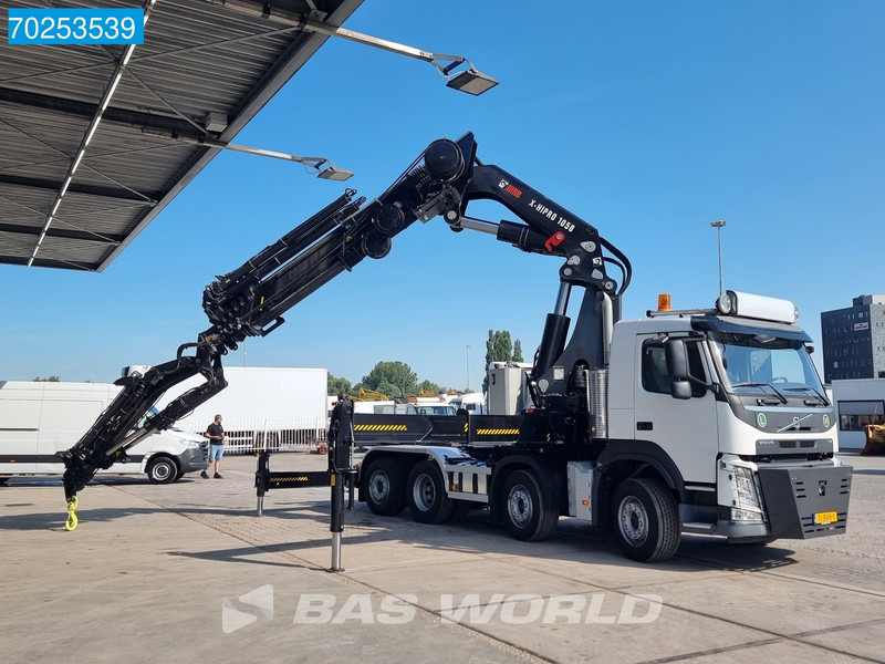 Volvo FM 420 8X2 Repaired Damage Hiab X-Hipro 1058E-6 Kran Crane Lift-Lenkachse в лизинг Volvo FM 420 8X2 Repaired Damage Hiab X-Hipro 1058E-6 Kran Crane Lift-Lenkachse: фото 10