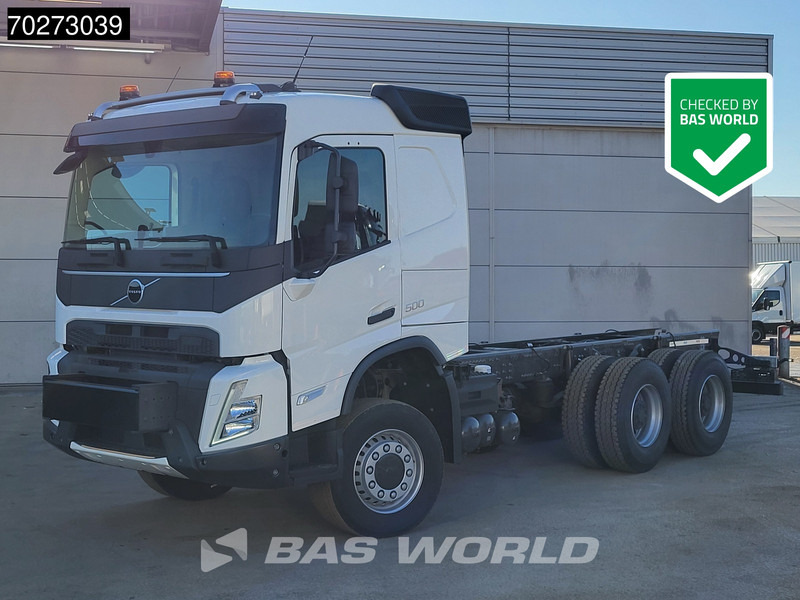 Volvo FMX 500 6X6 NEW! 6x6 chassis Front frame extension VEB+ Big Axle Euro 6 - Грузовик-шасси: фото 1 Volvo FMX 500 6X6 NEW! 6x6 chassis Front frame extension VEB+ Big Axle Euro 6 - Грузовик-шасси: фото 1
