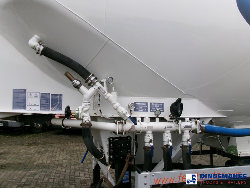 Feldbinder Powder tank alu 40 m3 / 1 comp + compressor в лизинг Feldbinder Powder tank alu 40 m3 / 1 comp + compressor: фото 12