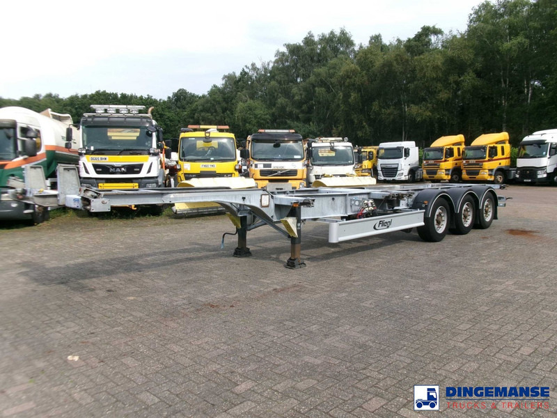 Fliegl 3-axle container trailer 45 ft - Грузовик-контейнеровоз/ Сменный кузов: фото 1