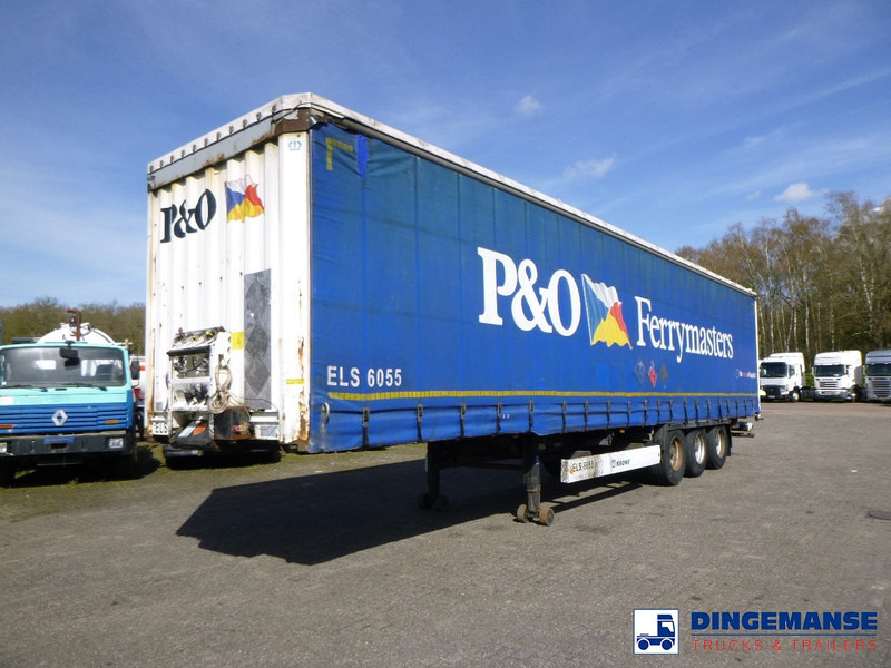 Krone Curtain side trailer SD - Тентованный полуприцеп: фото 1