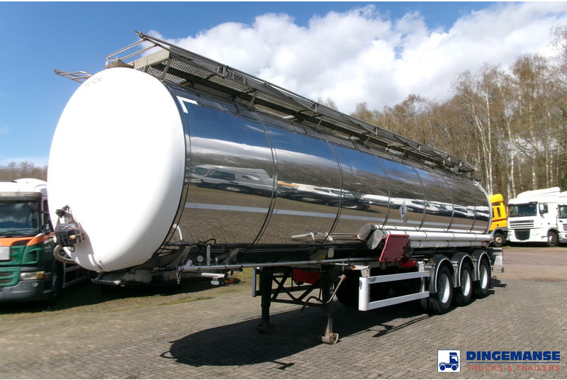 LAG Chemical tank inox 37.5 m3 / 1 comp + pump - Полуприцеп-цистерна: фото 1 LAG Chemical tank inox 37.5 m3 / 1 comp + pump - Полуприцеп-цистерна: фото 1