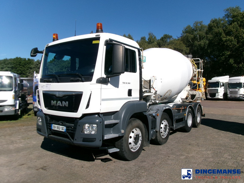 MAN TGS 32.360 8X4 Euro 6 Imer concrete mixer 9 m3 - Автобетоносмеситель: фото 1 MAN TGS 32.360 8X4 Euro 6 Imer concrete mixer 9 m3 - Автобетоносмеситель: фото 1