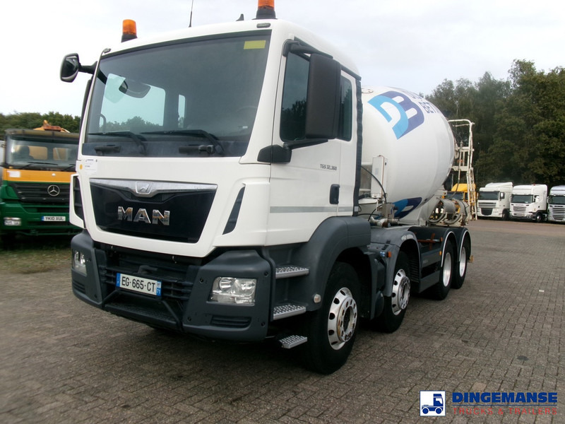 MAN TGS 32.360 8X4 Euro 6 Imer concrete mixer 9 m3 - Автобетоносмеситель: фото 1