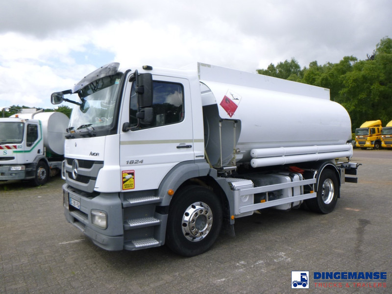 Mercedes-Benz Axor 1824 4x2 fuel tank 14.3 m3 / 4 comp - Грузовик-цистерна: фото 1 Mercedes-Benz Axor 1824 4x2 fuel tank 14.3 m3 / 4 comp - Грузовик-цистерна: фото 1