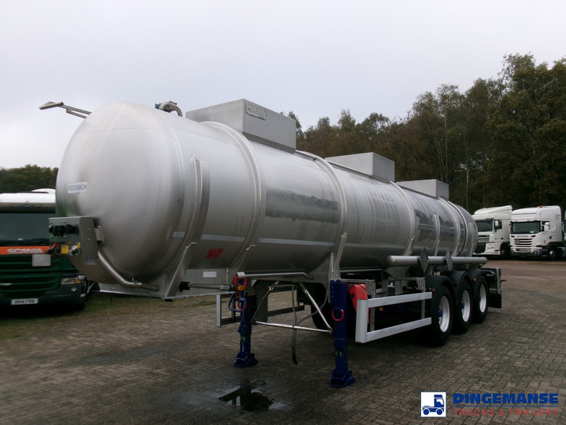 Parcisa Chemical tank inox L4BH 21.2 m3 / 1 comp + pump / ADR 24/02/24 - Полуприцеп-цистерна: фото 1 Parcisa Chemical tank inox L4BH 21.2 m3 / 1 comp + pump / ADR 24/02/24 - Полуприцеп-цистерна: фото 1