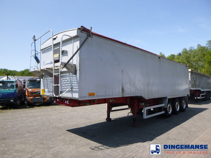 WILCOX Tipper trailer alu 55 m3 + tarpaulin - Малотоннажный самосвал: фото 1 WILCOX Tipper trailer alu 55 m3 + tarpaulin - Малотоннажный самосвал: фото 1