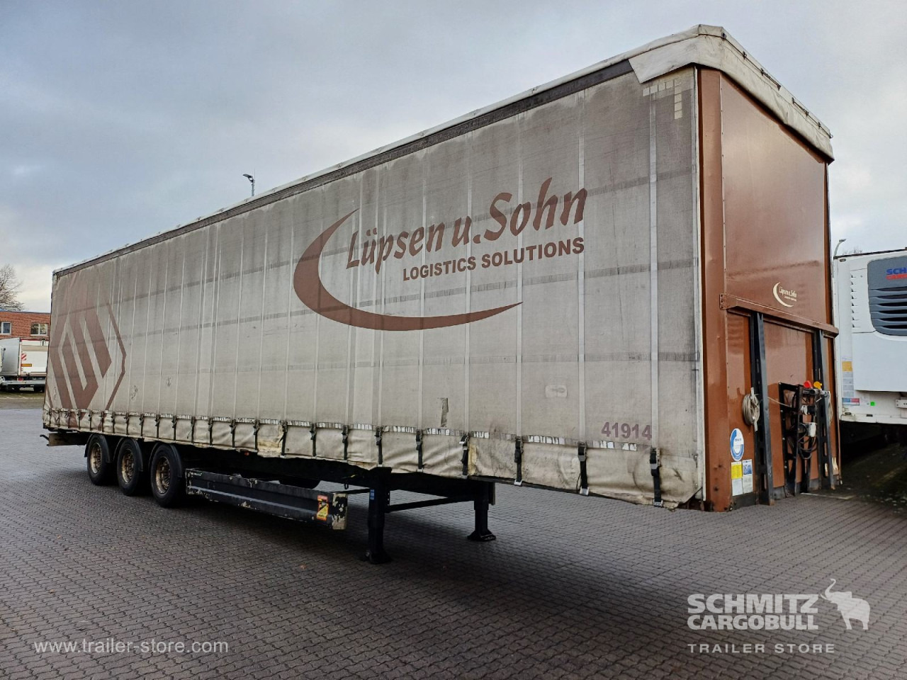 BERGER Auflieger Curtainsider Mega - Тентованный полуприцеп: фото 1