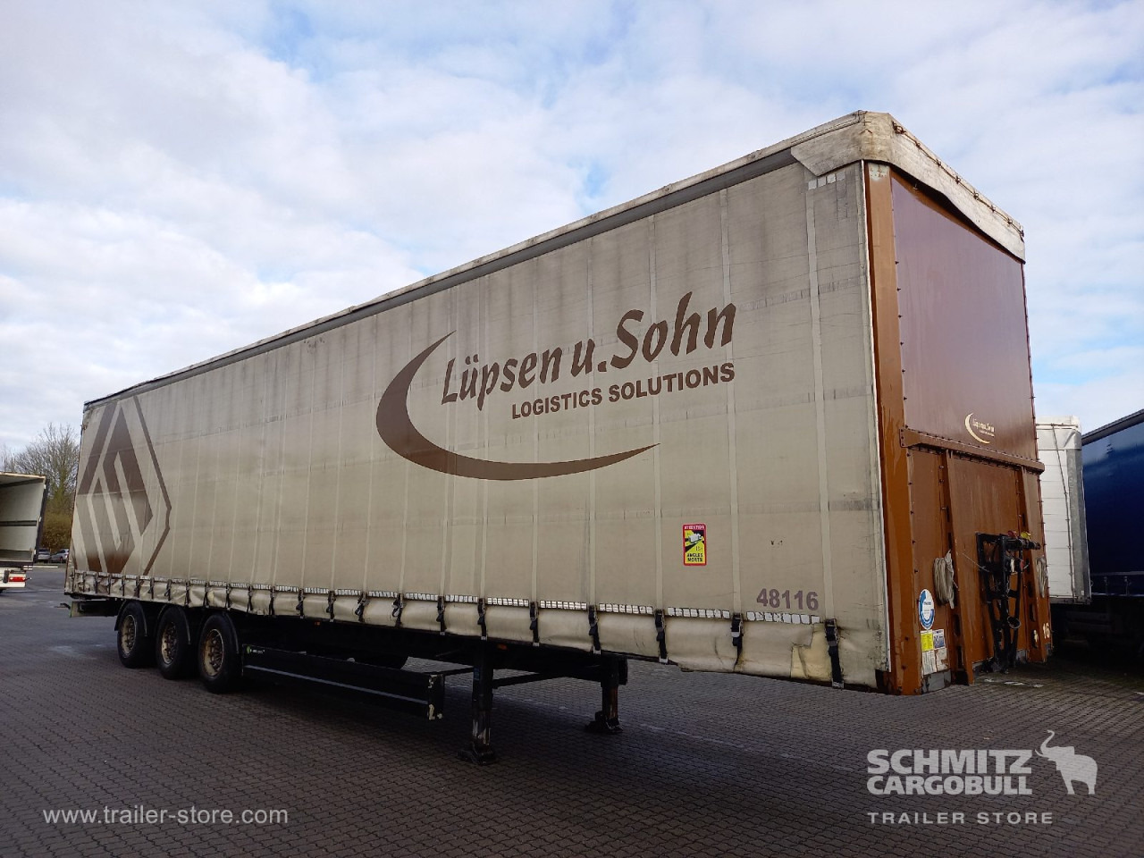 BERGER Auflieger Curtainsider Mega - Тентованный полуприцеп: фото 1 BERGER Auflieger Curtainsider Mega - Тентованный полуприцеп: фото 1